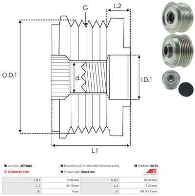 AS-PL AFP5026 EAN: 5902129154693.