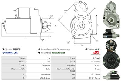 AS-PL S0395PR EAN: 5902129091875.