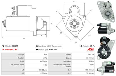 AS-PL S0671S EAN: 5902129083979.