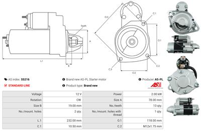 AS-PL S5216 EAN: 5902129022695.