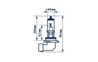 NARVA 480063000 Číslo výrobce: HB4. EAN: 4013790360526.