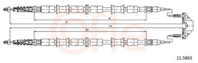 COFLE 11.5863 Číslo výrobce: 92.11.5863.