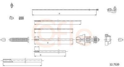 COFLE 92.12.7320 Číslo výrobce: 12.7320.