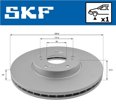 SKF VKBD 80267 V1 EAN: 7316581896172.