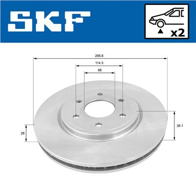 SKF VKBD 80280 V2 EAN: 7316581896332.