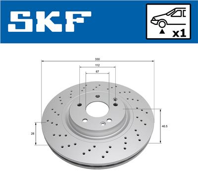 SKF VKBD 80348 V1 EAN: 7316582019945.