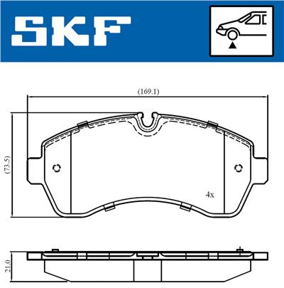 SKF VKBP 80115 EAN: 7316581298006.