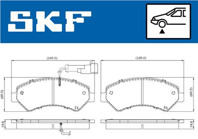 SKF VKBP 80210 E EAN: 7316581298440.