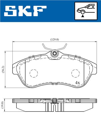 SKF VKBP 80344 EAN: 7316581300396.