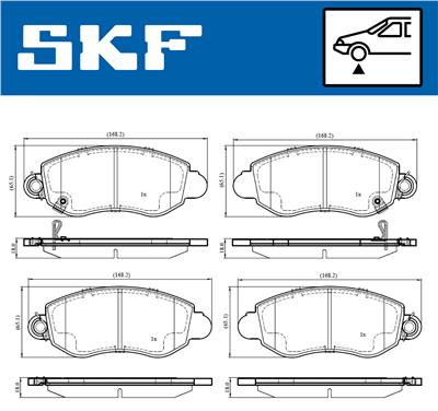 SKF VKBP 80489 A EAN: 7316581301393.