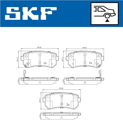 SKF VKBP 90054 A EAN: 7316581296354.