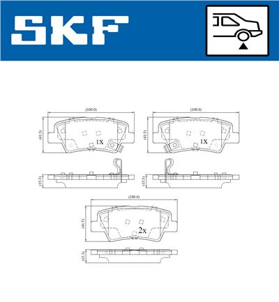 SKF VKBP 90174 A EAN: 7316581297405.