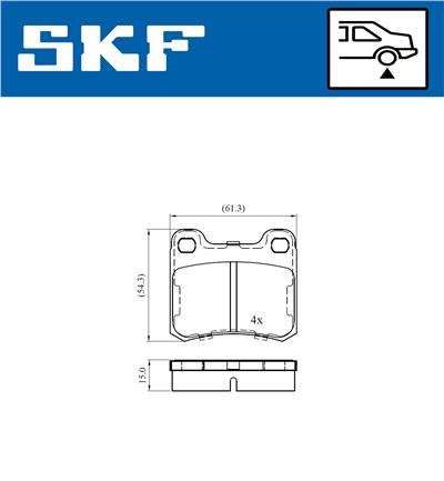 SKF VKBP 90501 EAN: 7316581298464.