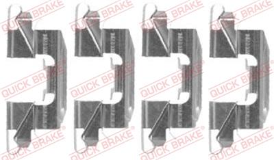 QUICK BRAKE 109-1720 EAN: 5706021101416.
