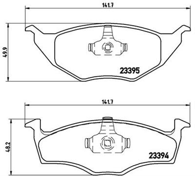 BREMBO P 85 055 Číslo výrobce: 23395. EAN: 8020584058589.