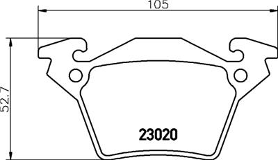 MINTEX MDB2002 Číslo výrobce: 23020. EAN: 5028740037914.