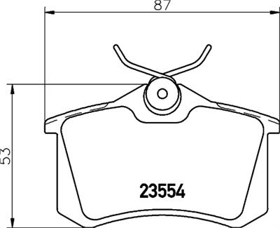 MINTEX MDB3312 Číslo výrobce: 20961. EAN: 5028740785396.