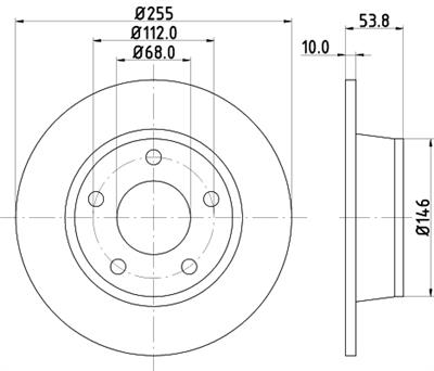 MINTEX MDC1480 EAN: 5028740758000.