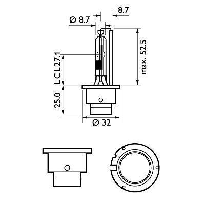 PHILIPS 85126XV2C1 Číslo výrobce: 37711833. EAN: 8727900377125.