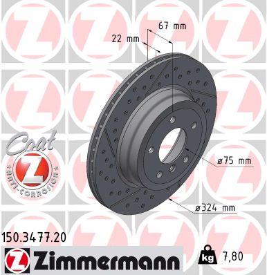 ZIMMERMANN 150.3477.20 EAN: 4250238746157.