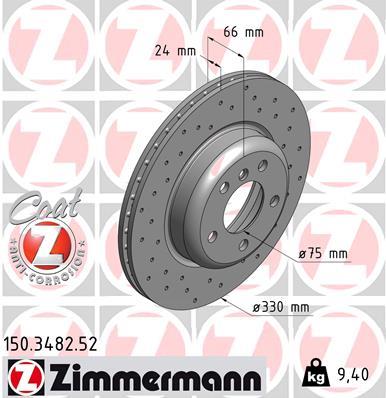 ZIMMERMANN 150.3482.52 EAN: 4250238753049.