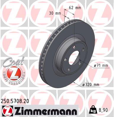 ZIMMERMANN 250.5708.20 EAN: 4250238785866.