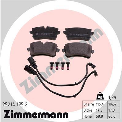 ZIMMERMANN 25214.175.2 Číslo výrobce: 25214. EAN: 4250238759690.