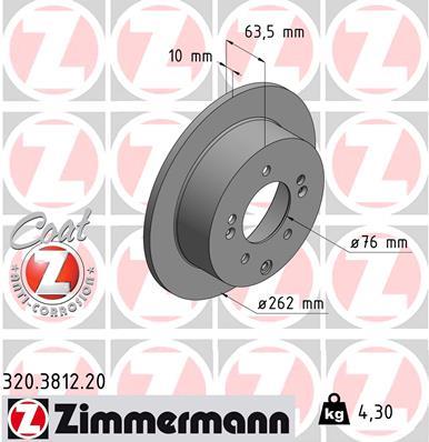 ZIMMERMANN 320.3812.20 EAN: 4250238764281.