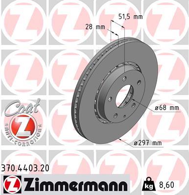 ZIMMERMANN 370.4403.20 EAN: 4250238777199.