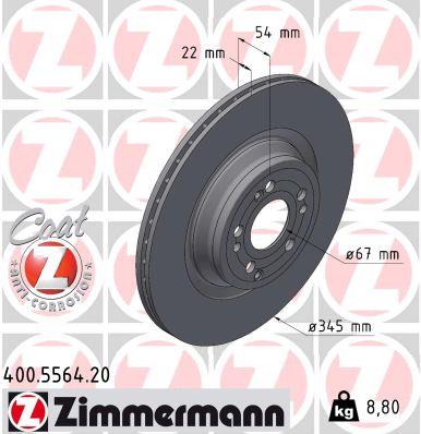 ZIMMERMANN 400.5564.20 EAN: 4250238784869.
