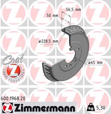 ZIMMERMANN 600.1968.20 EAN: 4250238783039.