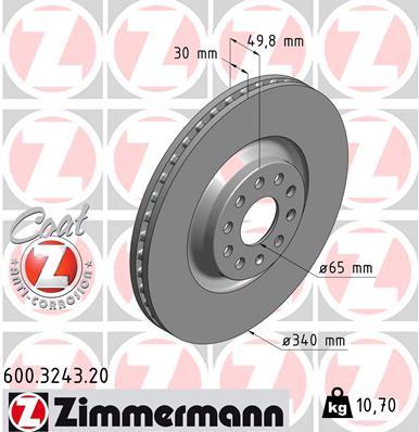 ZIMMERMANN 600.3243.20 EAN: 4250238753377.