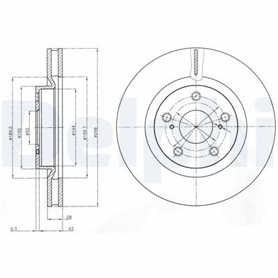 DELPHI BG4114C EAN: 5012759983706.