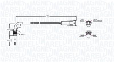 MAGNETI MARELLI 172000233010 Číslo výrobce: STS0233. EAN: 8001063666358.