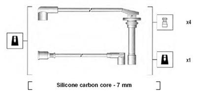 MAGNETI MARELLI 941275010862 Číslo výrobce: MSK862. EAN: 8001063099514.