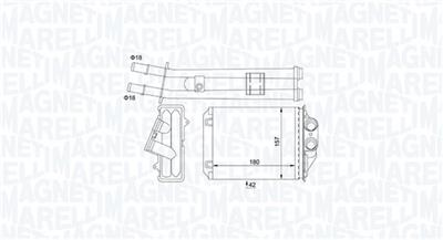 MAGNETI MARELLI 350218491000 Číslo výrobce: BR491. EAN: 8050947053180.