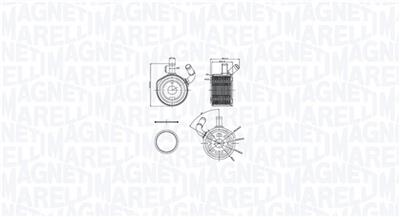 MAGNETI MARELLI 350300002900 Číslo výrobce: RO0029. EAN: 8050947111804.