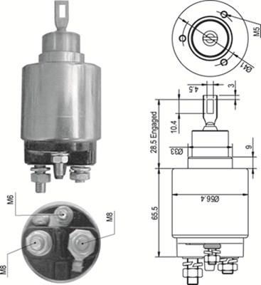 MAGNETI MARELLI 940113050348 Číslo výrobce: AME0348. EAN: 8001063362762.