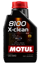 Motul 102786 8100 X-Clean 5W-40 - 1L