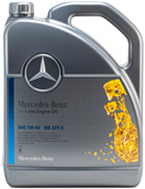 Originální olej Mercedes OLEMER5W405L MERCEDES MB229.5 5W-40 - 5L