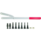 KS TOOLS 150.3000 - Sada upevňovacího nářadí, řemenice