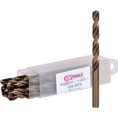 KS Tools 330.3075 Kovový spirálový vrták