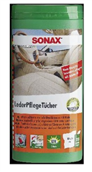 SONAX 04123000 - Vlhčené ubrousky na kůži - 25ks