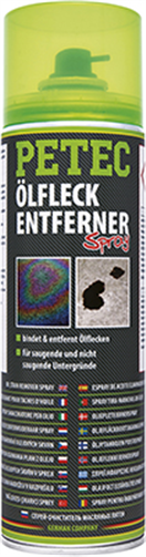 Petec 72350 Odstraňovač olejových skvrn sprej - 500ml