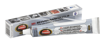 M1 - Čisticí a lešticí pasta na pochromované plasty 75 ml