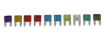 Pojistky nožové MINI 10ks