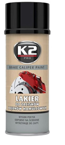 K2 L346CA BRAKE CALIPER PAINT 400 ml ČERNÁ - barva na brzdové třmeny