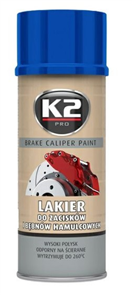 K2 L346NI BRAKE CALIPER PAINT 400 ml MODRÁ - barva na brzdové třmeny