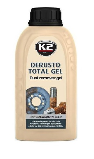 DERUSTO TOTAL GEL 250 ml - odstraňovač rzi