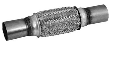 PRUŽNÝ ČLEN VÝFUKU S VNITŘNÍM DRÁTĚNÝM OPLETEM, PRŮMĚR 45 MM, DÉLKA PR.ČLENU 275 MM, CELKOVÁ DÉLKA 375 MM